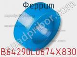 Феррит B64290L0674X830 фотография 3.