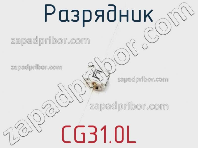 Разрядник CG31.0L фотография 1.