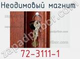 Неодимовый магнит  72-3111-1 фотография 2.