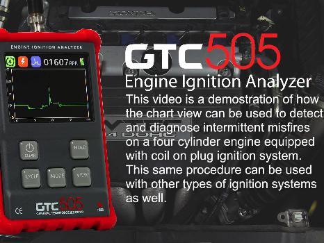 GTC505m обнаружение пропусков зажигания.