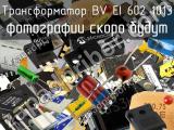 Трансформатор BV EI 602 1013