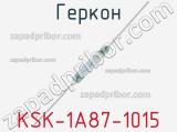 Геркон KSK-1A87-1015 
