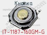 Кнопка IT-1187-160GM-G фотография 3.