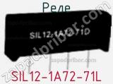Реле SIL12-1A72-71L фотография 3.