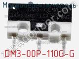 Микропереключатель DM3-00P-110G-G