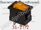 Выключатель клавишный 36-2172 фотография 3.