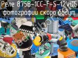 Реле 875B-1CC-F-S-12VDC