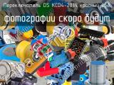 Переключатель DS KCD4-201N красный 25А 