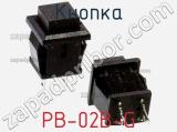Кнопка PB-02B-G фотография 2.