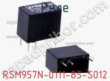 Реле RSM957N-0111-85-S012 фотография 3.