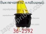 Выключатель клавишный 36-2592 фотография 2.