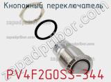 Кнопочный переключатель  PV4F2G0SS-344 