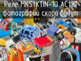 Реле MKS1XTIN-10 AC110 