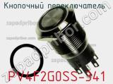 Кнопочный переключатель  PV4F2G0SS-341 