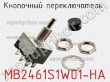 Кнопочный переключатель  MB2461S1W01-HA 