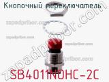 Кнопочный переключатель  SB4011NOHC-2C 