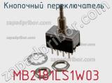 Кнопочный переключатель  MB2181LS1W03 