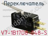 Переключатель V7-1B17D8-048-S