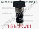 Кнопочный переключатель  HB16SKW01 