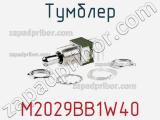 Тумблер M2029BB1W40 