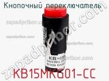 Кнопочный переключатель  KB15MKG01-CC