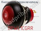 Кнопочный переключатель  DPWL1CGRR 