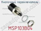 Кнопочный переключатель MSP103B04 фотография 2.