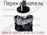 Переключатель BSW20-BDF45-3-24-67-2-K02 фотография 2.