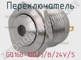 Переключатель GQ16B-10D/J/B/24V/S 