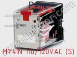 Реле MY4IN 110/120VAC (S) фотография 2.