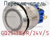 Переключатель GQ25-11E/R/24V/S 