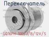 Переключатель GQ16PH-10D/J/B/12V/S