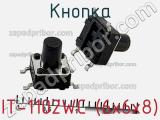 Кнопка IT-1102WC (6x6x8) фотография 2.