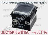 Кнопочный переключатель  UB216KKW016CF-4JCF14