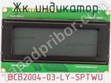 ЖК индикатор BCB2004-03-LY-SPTWU 