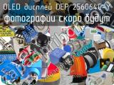 OLED дисплей DEP 256064C-Y 