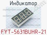 Индикатор FYT-5631BUHR-21