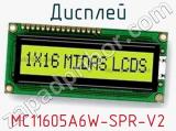 Дисплей MC11605A6W-SPR-V2 