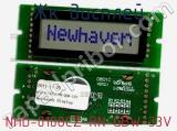 ЖК дисплей NHD-0108CZ-RN-GBW-33V