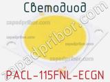 Светодиод PACL-115FNL-ECGN 