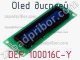 OLED дисплей DEP 100016C-Y 