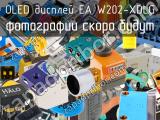 OLED дисплей EA W202-XDLG 