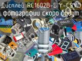 Дисплей RC1602B-BIY-CSVD 