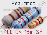 Резистор 100 Ом 1Вт SF