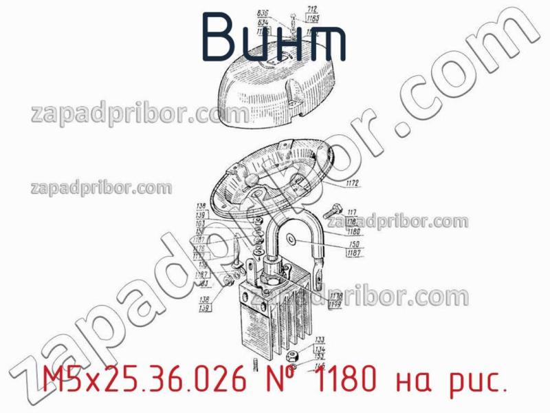 Винт М5х25.36.026 фотография.