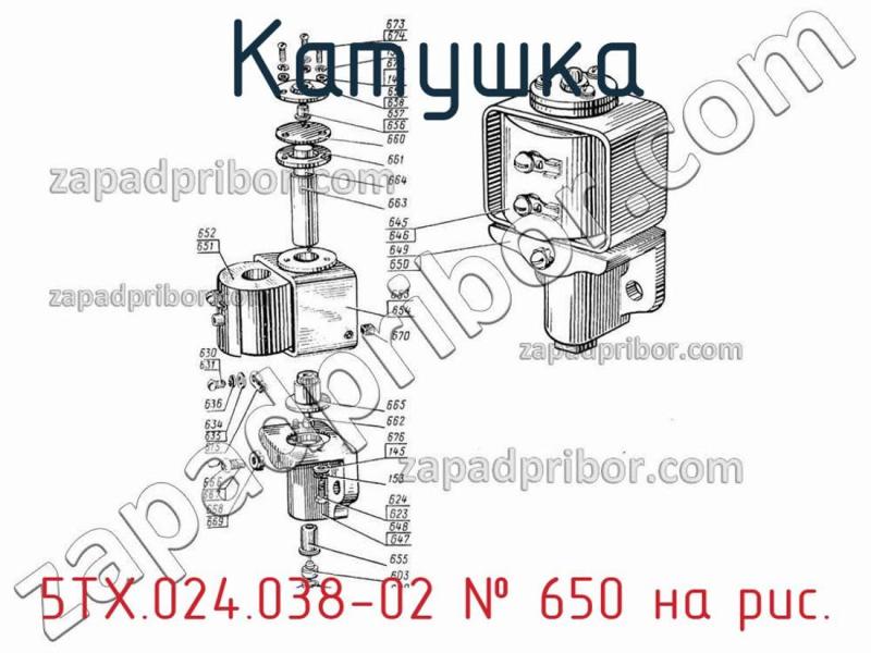 Катушка 5ТХ.024.038-02 фотография.