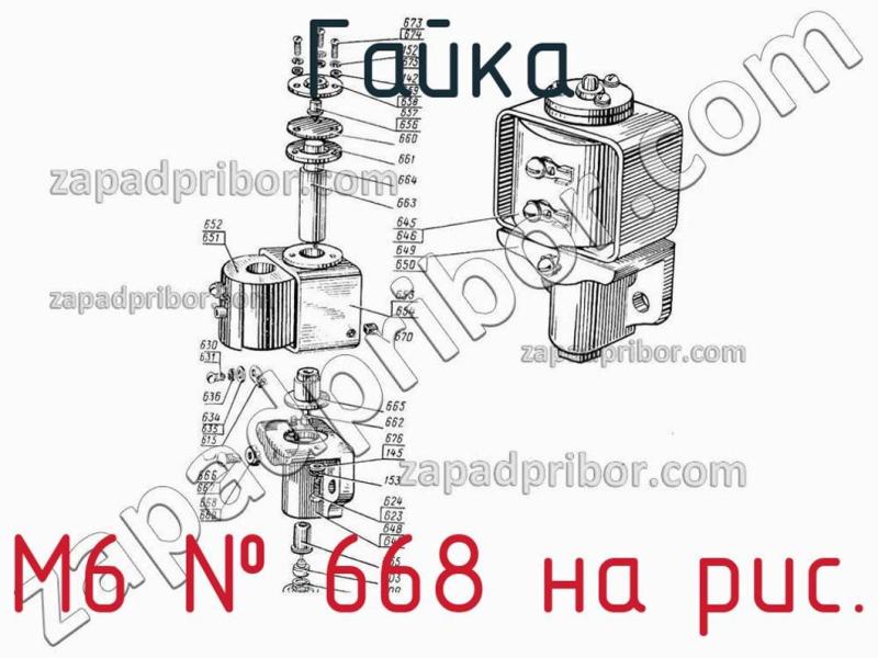 Гайка М6 фотография.