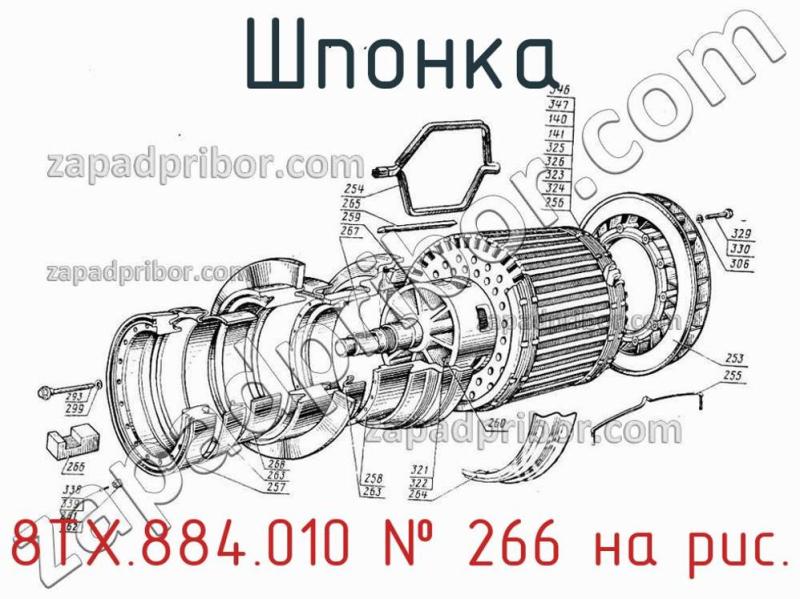 Шпонка 8ТХ.884.010 фотография.