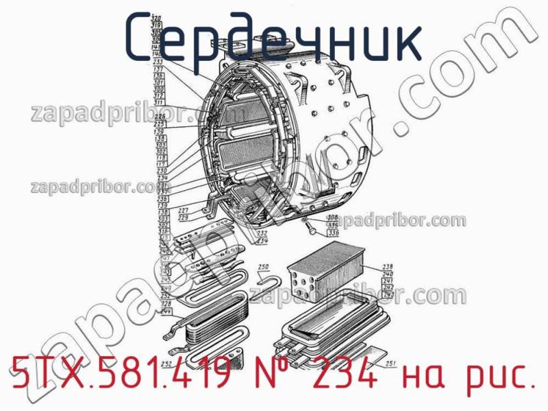 Сердечник 5ТХ.581.419 фотография.