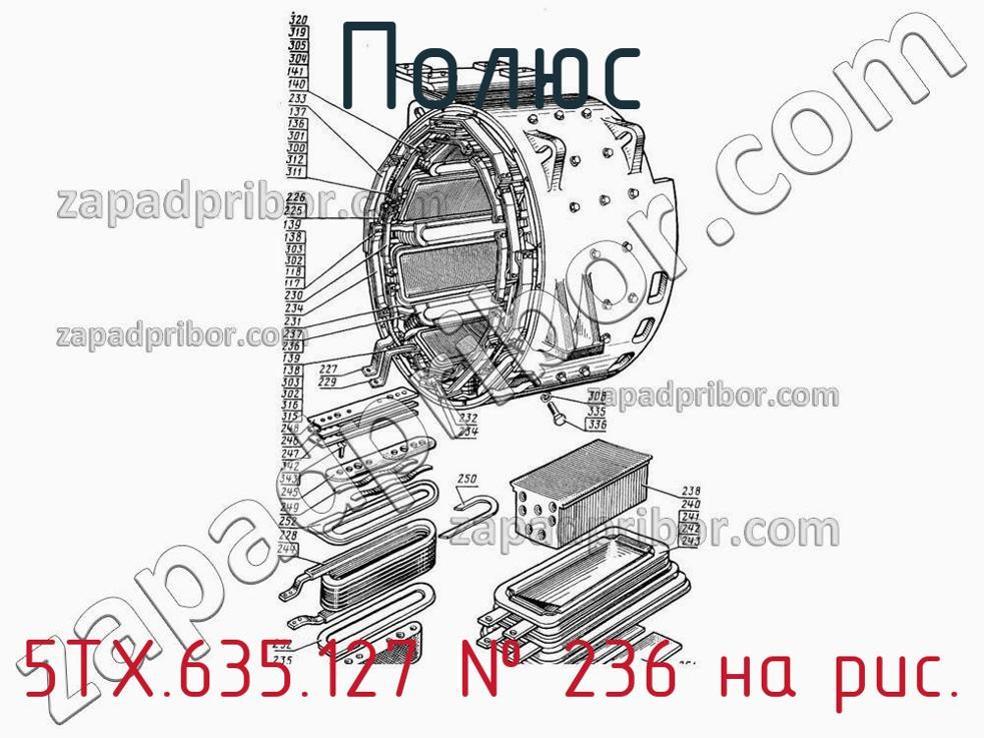 5ТХ.635.127 - Полюс - фотография. Увеличить. 5ТХ.635.127 - Полюс - фотография.